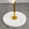 Торшер Floating Raindrop — торшери, колір золото, з матеріалу метал, мармур, стиль модерн