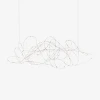 Подвесной светильник Flock — цвет золото, из материала нержавіюча сталь, латунь, стиль модерн