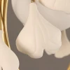 Підвісний світильник Gingko — колір золото і білий, стиль арт деко
