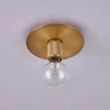 Потолочный светильник Gleam Brass — цвет латунь, стиль модерн