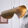 Подвесной светильник с чеканкой — цвет латунь, стиль модерн