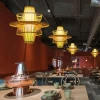Подвесной светильник Sigyn Bamboo ручной работы — цвет бамбук, стиль арт деко