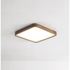 Потолочный светильник Kairo Soft Edge — цвет ореха і белый, из материала дерево, акрил, стиль модерн