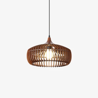 Подвесной светильник Lattice Nest из дерева