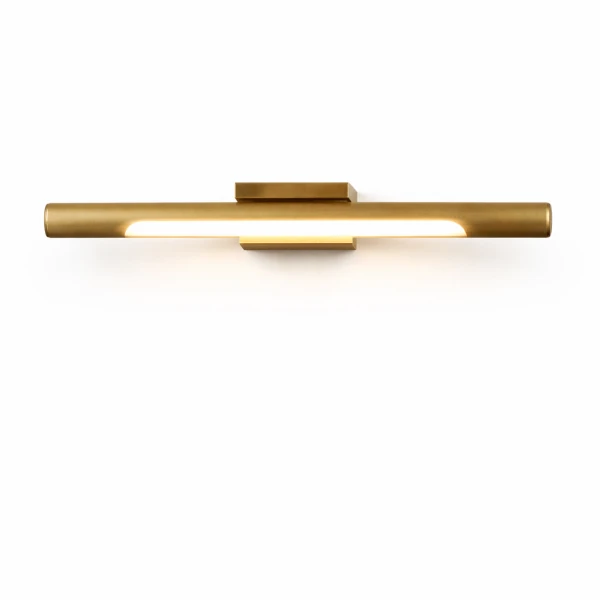 Настенный светильник Liora Brass — бра, цвет золото і черный, из материала латунь, акрил, стиль модерн