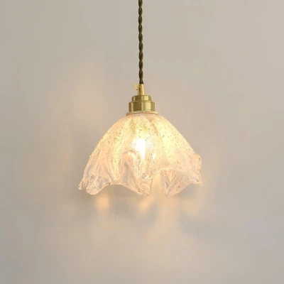 Маленький подвесной светильник Lotus Crystal