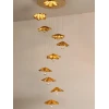 Люстра Livra Leaf — цвет латунь, из материала метал, стиль модерн