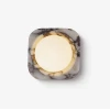 Настенный светильник Lunar Marble — бра, цвет белый, из материала метал, мармур, стиль модерн