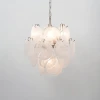 Подвесная люстра Lunaria Disc Murano — цвет синий і зеленый, из материала  метал, скло, стиль современный