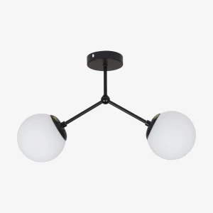 Люстра Svitlyk 7529811-2 чорна