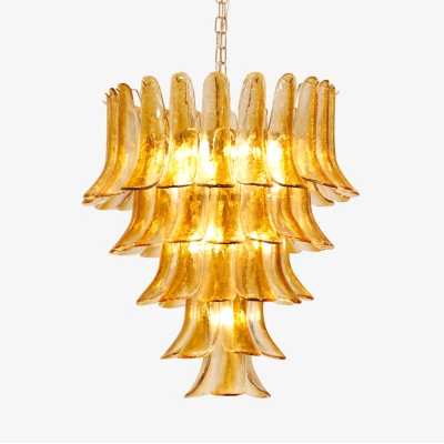 Люстра Murano Amber Lily