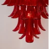 Люстра Murano Crimson Cascade — люстри дизайнерські, колір хром, з матеріалу метал, скло, стиль сучасний