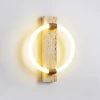 Niva Sconce — бра, колір жовтий і білий, з матеріалу метал,  жовтий травертин, стиль модерн