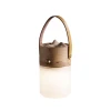 Настольная лампа Nomad Lantern — цвет дерева і цвет ореха, из материала метал, дерево, стиль модерн