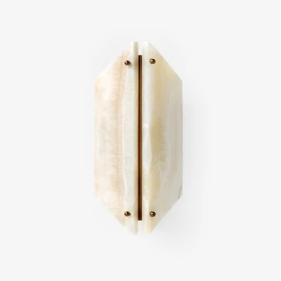 Настінний світильник Onyxa Crest Alabaster