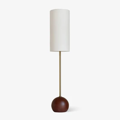 Підлоговий світильник Orbis Wooden Sphere
