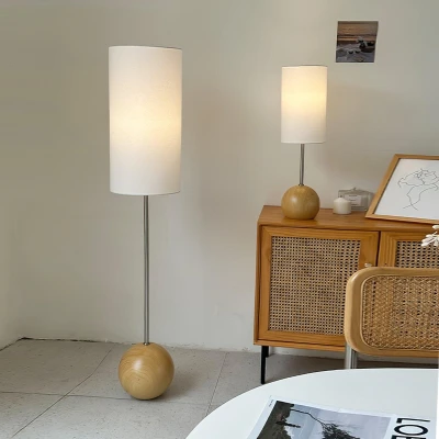 Підлоговий світильник Orbis Wooden Sphere