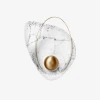 Настінний світильник Pearl — бра, колір білий і чорний, стиль модерн