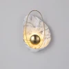 Настінний світильник Pearl — бра, колір білий і чорний, стиль модерн
