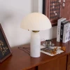 Настільна лампа Peono Alabaster — колір золото і білий, з матеріалу метал, скло, стиль модерн