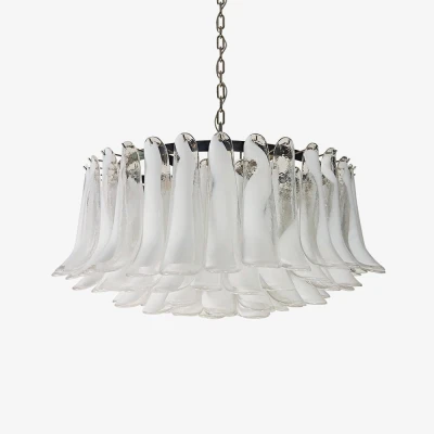 Люстра Petals White Murano