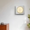 Настенный светильник Prism Shield — бра, цвет хром, из материала  метал, нержавіюча сталь, стиль модерн