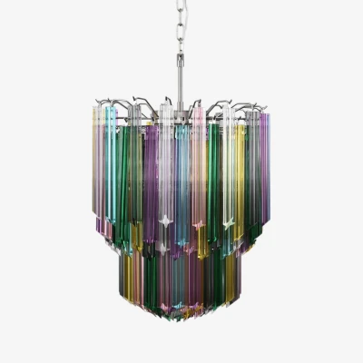 Кольорова люстра Prismatic Murano
