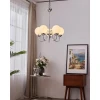 Люстра Carisa от Progress Lighting — цвет хром, из материала метал, залізо, стиль модерн