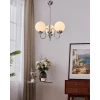 Люстра Carisa от Progress Lighting — цвет хром, из материала метал, залізо, стиль модерн