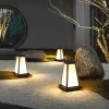 Вуличний ліхтар Roam Lantern Garden — настільна лампа, колір чорний і білий, з матеріалу нержавіюча сталь, акрил, стиль модерн