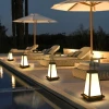 Вуличний ліхтар Roam Lantern Garden — настільна лампа, колір чорний і білий, з матеріалу нержавіюча сталь, акрил, стиль модерн