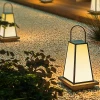 Вуличний ліхтар Roam Lantern Garden — настільна лампа, колір чорний і білий, з матеріалу нержавіюча сталь, акрил, стиль модерн
