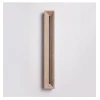 Настінний світильник Solace Travertine Beam — бра, колір жовтий, з матеріалу жовтий травертин, метал, стиль модерн