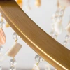 Хрустальная люстра Tatum Lux Shell — цвет медь і прозрачный, из материала метал, кришталь, стиль современный
