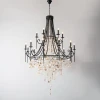 Хрустальная люстра Tatum Lux Shell — цвет медь і прозрачный, из материала метал, кришталь, стиль современный