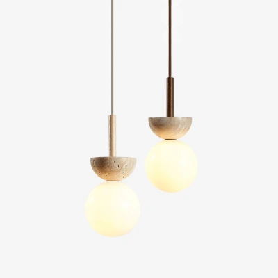 Подвесной светильник Travertine Half Duo