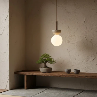 Подвесной светильник Travertine Half Duo