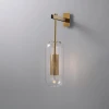 Настенный светильник Vadim Glass — бра, цвет медь і прозрачный, из материала метал, скло, стиль модерн
