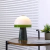 Настільна лампа Verdura Dome Small — колір зелений і білий, з матеріалу  метал, мармур, стиль модерн