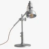ZORKIE LAMP Декоративная настольная лампа — цвет серебро, стиль лофт