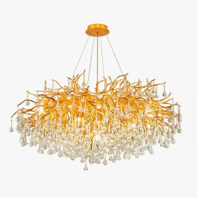 Люстра GOLDEN CRYSTAL