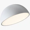 Светильник потолочный светодиодный LED BOWL — потолочный светильник, цвет белый і черный, из материала металл, стиль минимализм