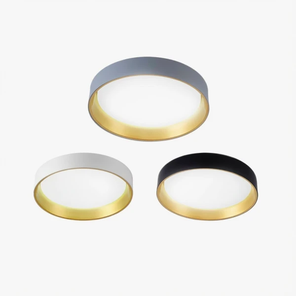 Потолочний світильник світлодіодний лед TRAY GOLD