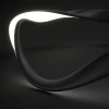 Подвесной светильник ONDA светодиодная в зал — люстра, цвет черный, из материала металл, стиль минимализм