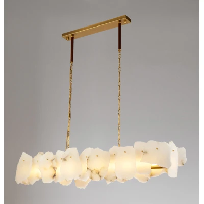 Підвісний світильник MARBLE R LONG у вітальню LED