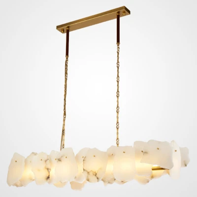 Підвісний світильник MARBLE R LONG у вітальню LED
