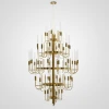 Підвісна світлодіодна люстра Gala 52 by DEPRIMO у вітальню сучасна LED Deprimo купити 341682грн.