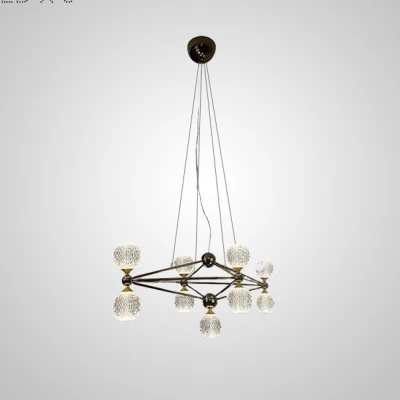 Підвісна світлодіодна люстра TRENTON L13 Gold LED
