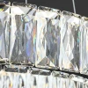 Подвесная люстра BELLA X D60+80+100 светодиодная хрустальная в зал — цвет прозрачный, стиль модерн