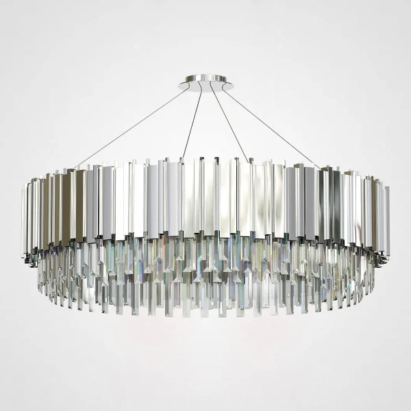 Люстра  світлодіодна  Люстра Empire Suspension MONDO 120 Chrome   LED Deprimo купити 137235грн.